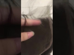 4*4 bagian bebas tubuh gelombang hitam alami rambut manusia perawan penutupan