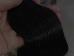 Pilihan India Brasil Remy Rambut Manusia Bundel Dalam Hitam Alami