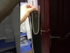 Penutup Rambut Manusia Renda Tak Terlihat HD 2x6 Lurus Brasil