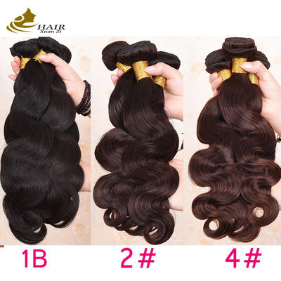 Indian Virgin Human Hair Bundles 8-30 inci Panjang Alami Dan awet Untuk B2B