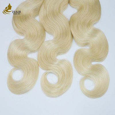 Body Wave Blonde Ombre Remy rambut ekstensi 22 Inch