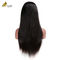 Bagian depan rambut manusia renda wig lurus 100% perawan Peruvian