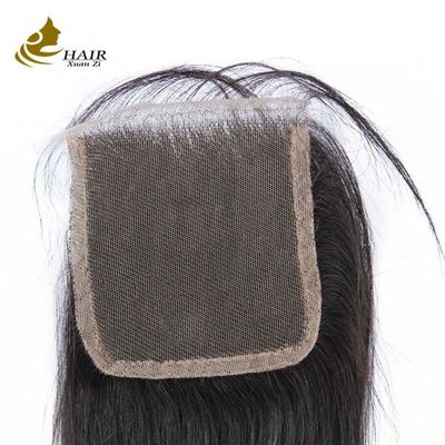 Brazil Swiss Virgin Human Hair Lace Closure 4x4 7x7 8x8 OEM