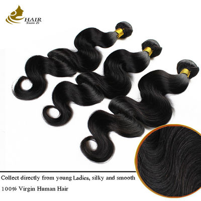 Odm perawan bundel rambut manusia wig gelombang tubuh