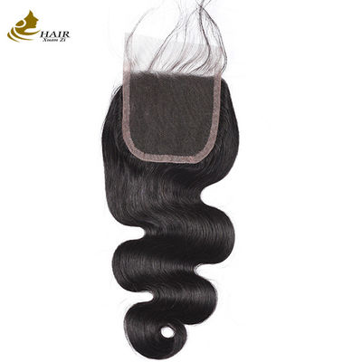 Jual Kualitas Terbaik Perawan Brasil 9A Remy Wave Full Body Lace Frontal Closure 4x4 Rambut Manusia