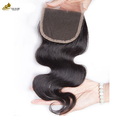 Body Wave Remy Human Hair Lace Closure 10A 4x4 Basis Sutra