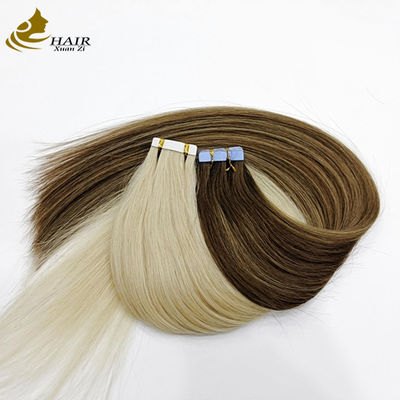 20PCS Volume Blonde Tape In Hair Extensions Bundle Hairstyle