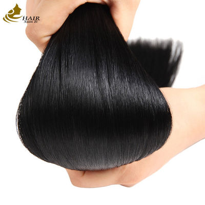 Black Invisible Tape In Hair Extensions Satu Sisi 100g Ekstensi Rambut Manusia Perawan