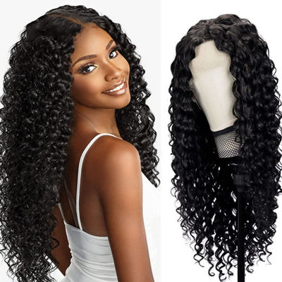 Tanpa lem, rambut manusia yang disesuaikan, wig, tekstur rambut keriting, rambut keriting, pre plucked.