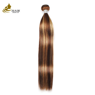 Piano 4/27 Ombre Ekstensi Rambut Manusia Menonjolkan Rambut Manusia