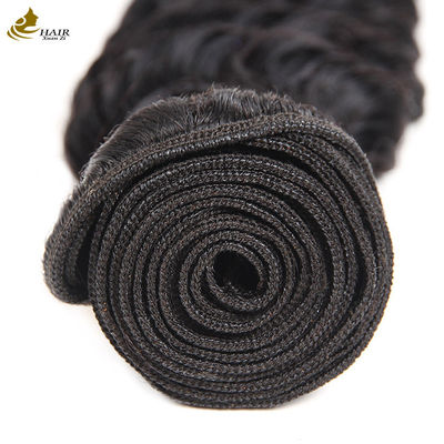 Pabrik Jual Langsung Perawan Brasil Rambut Manusia 1b Warna Deep Wave Rambut Bundel