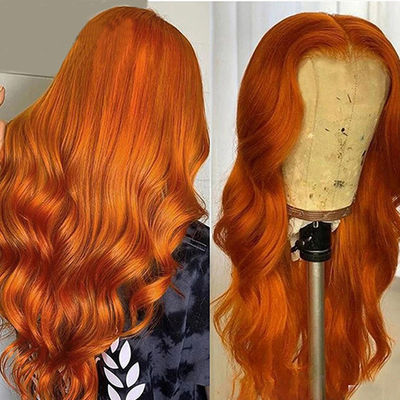 Rambut manusia renda Frontal wig 13 * 4 4 * 4 lurus kulit alami rambut sejajar full renda wig