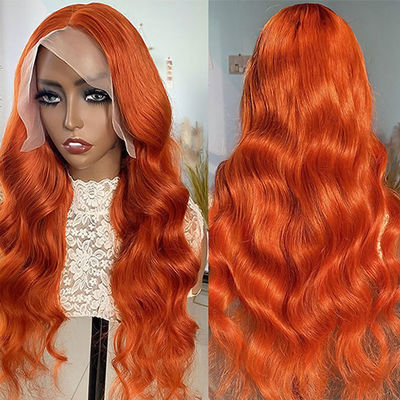 Rambut manusia renda Frontal wig 13 * 4 4 * 4 lurus kulit alami rambut sejajar full renda wig