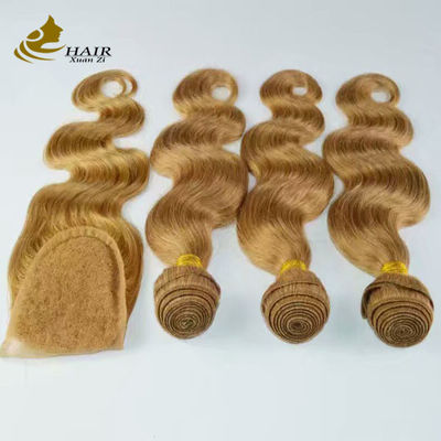 16 inci Virgin Human Hair Bundles Tidak Berantakan Tidak Menumpahkan Harga Langsung
