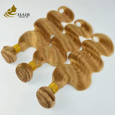 16 inci Virgin Human Hair Bundles Tidak Berantakan Tidak Menumpahkan Harga Langsung