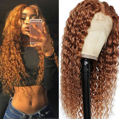 Deep Wave Full Lace Human Hair Wigs untuk tampilan dan nuansa alami