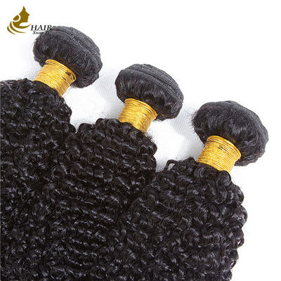 Raw Virgin Human Hair Bundle Tidak diproses Tidak berantakan Tidak menumpahkan Bundle Double Hair