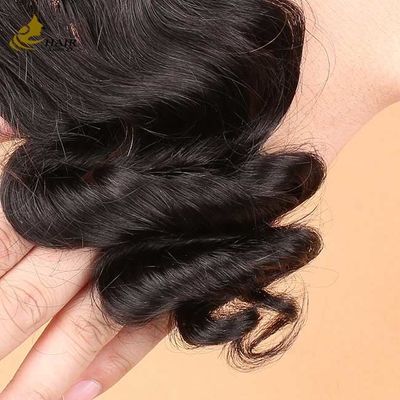 Rambut manusia alami 100% yang tidak diproses 4X4