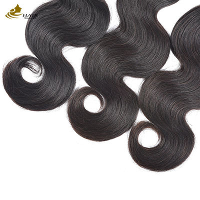 Indian Virgin Human Hair Bundles 8-30 inci Panjang Alami Dan awet Untuk B2B