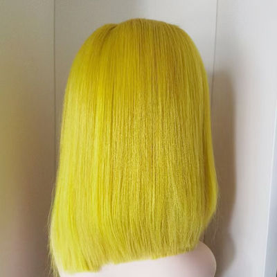 13X4 4X4 13X6 renda frontal mentah rambut manusia perawan Brasil wig pendek bob wig