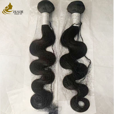 Rambut manusia mentah Brasil Body Wave Hair Bundle