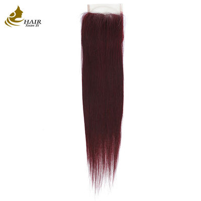 Fashion Bagian Tiga 4X4 lurus 10-18 inci transparan renda penutupan rambut manusia Toupees Pabrik Grosir Harga Di Stok