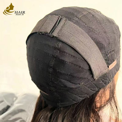Kostum Anti-Skid Belt Murah Dasi Bagian Depan Wig 100% Rambut Manusia Wig Rambut Frontal Terbaik Rambut Manusia Wig Tanpa Lem