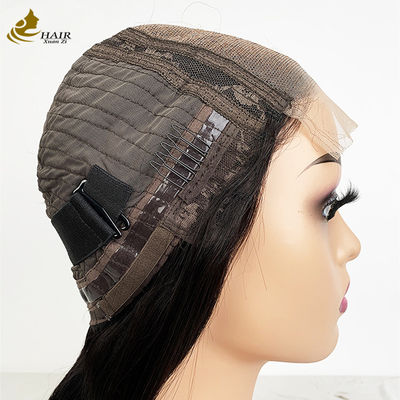 Virgin Brazil Rambut lurus Sutra Top Full Lace Wigs untuk Wanita Rambut Manusia