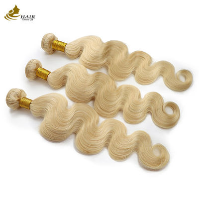 Rambut mentah 613 Rambut mentah India Harga rendah 613 Rambut bergaris kulit 613 Rambut pirang