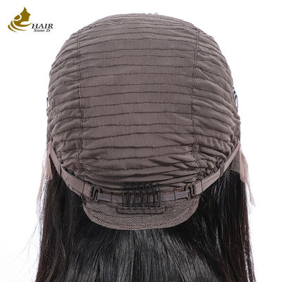 13*4 renda Deep Curly Wave rambut manusia wig alami hitam rambut perawan wig