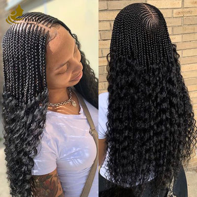 8-30 Inci Rambut Manusia Bulk Deep Wave Berat yang dapat disesuaikan untuk penampilan alami