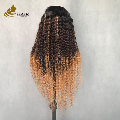 U / V Bagian Wig Rambut Manusia Dengan Klip Super Nyaman