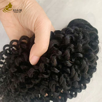 Grosir Brazil mentah Vietnam halus keriting besar stok kualitas perawan rambut manusia bundel
