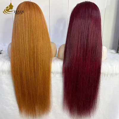 Rambut Manusia Asli Perawan dengan Berbagai Gaya dan Warna, Wig Renda