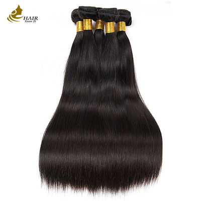 Kutikul yang diselaraskan Brazil Human Hair Bundle Extensions Burgundy