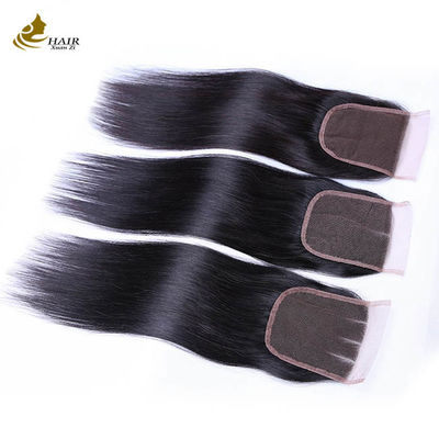 Brazil Swiss Virgin Human Hair Lace Closure 4x4 7x7 8x8 OEM