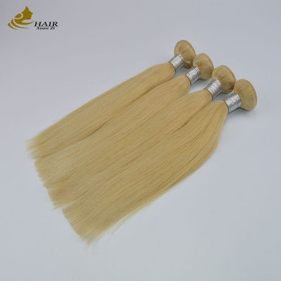 10A Ombre Hair Extensions 16 Inch 100% Remy 613 pirang