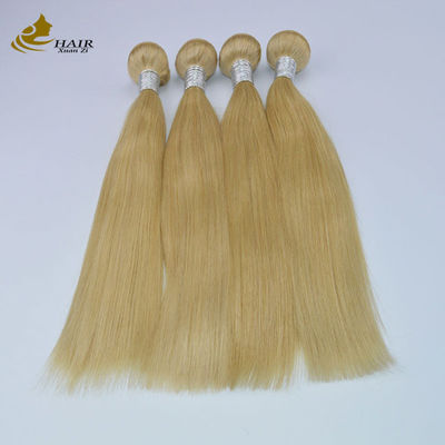10A Ombre Hair Extensions 16 Inch 100% Remy 613 pirang