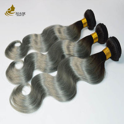 Custom Brasil Ombre Rambut 24 Inch Hair Ekstensi Bundel Tenun