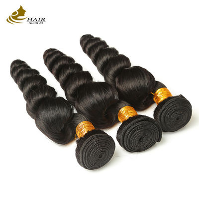 Ekstensi Rambut Manusia Remy Perawan Kutikul Rambut Volume Double Ditarik Weft