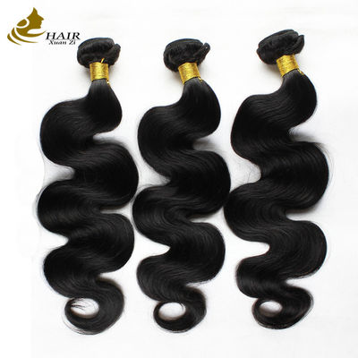 Curly Brasil Virgin Human Hair Bundles 95g Hitam alami
