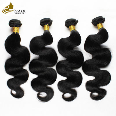Putih 12A rambut manusia perawan bundel 14 Inch Peruvia tenun