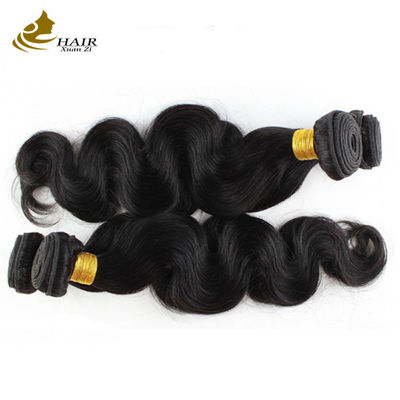 Putih 12A rambut manusia perawan bundel 14 Inch Peruvia tenun