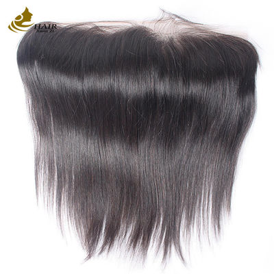 Medium Brown 8x8 Lace Closure dan Frontals untuk rambut manusia lurus