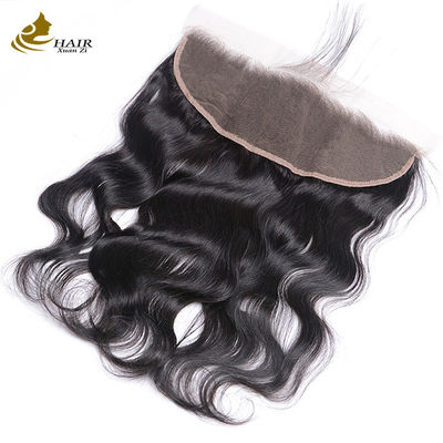 13x4 Bagian depan rambut manusia renda penutupan tubuh gelombang 1B