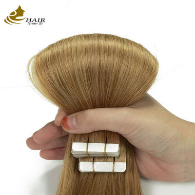 Indian Virgin Invisible Tape Dalam Ekstensi Remy Wigs Dalam Bulk
