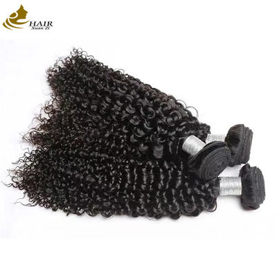 Bohemian Virgin Brazilian Remy Human Hair Bundles dengan Double Weft