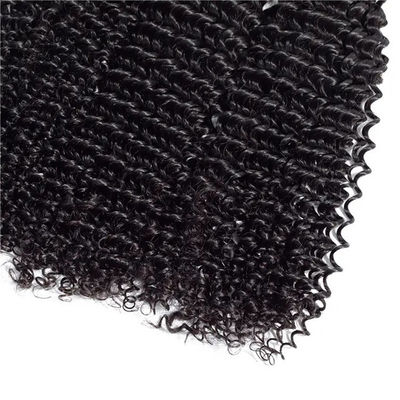 Tekstur Curly Afro Kinky Bundles Virgin Wavy Human Hair Bundles Weft