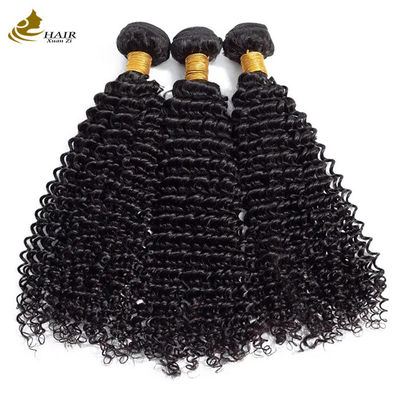 Tekstur Curly Afro Kinky Bundles Virgin Wavy Human Hair Bundles Weft