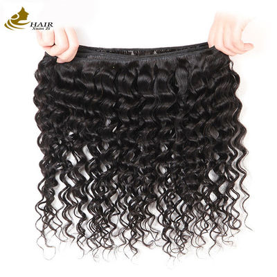 Black Kinky Virgin Human Hair Bundles Beauty Supplies Rambut Tenun